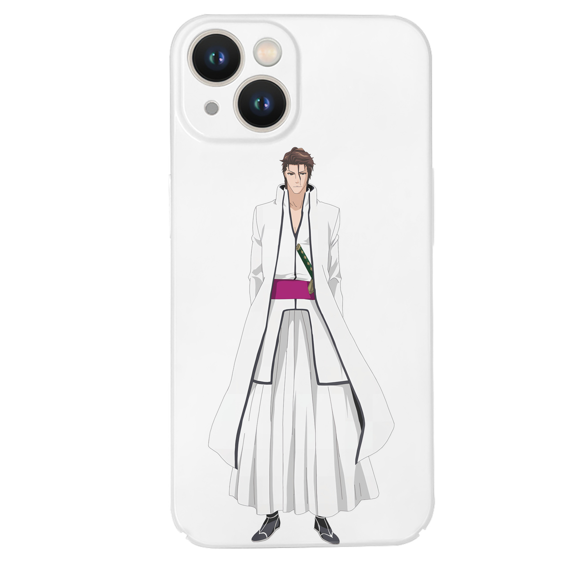 （画像用） ブリーチ 藍染 惣右介（あいぜん そうすけ） BLEACH Aizen Sousuke 【iPhone 14シリーズ対応】ハードケース